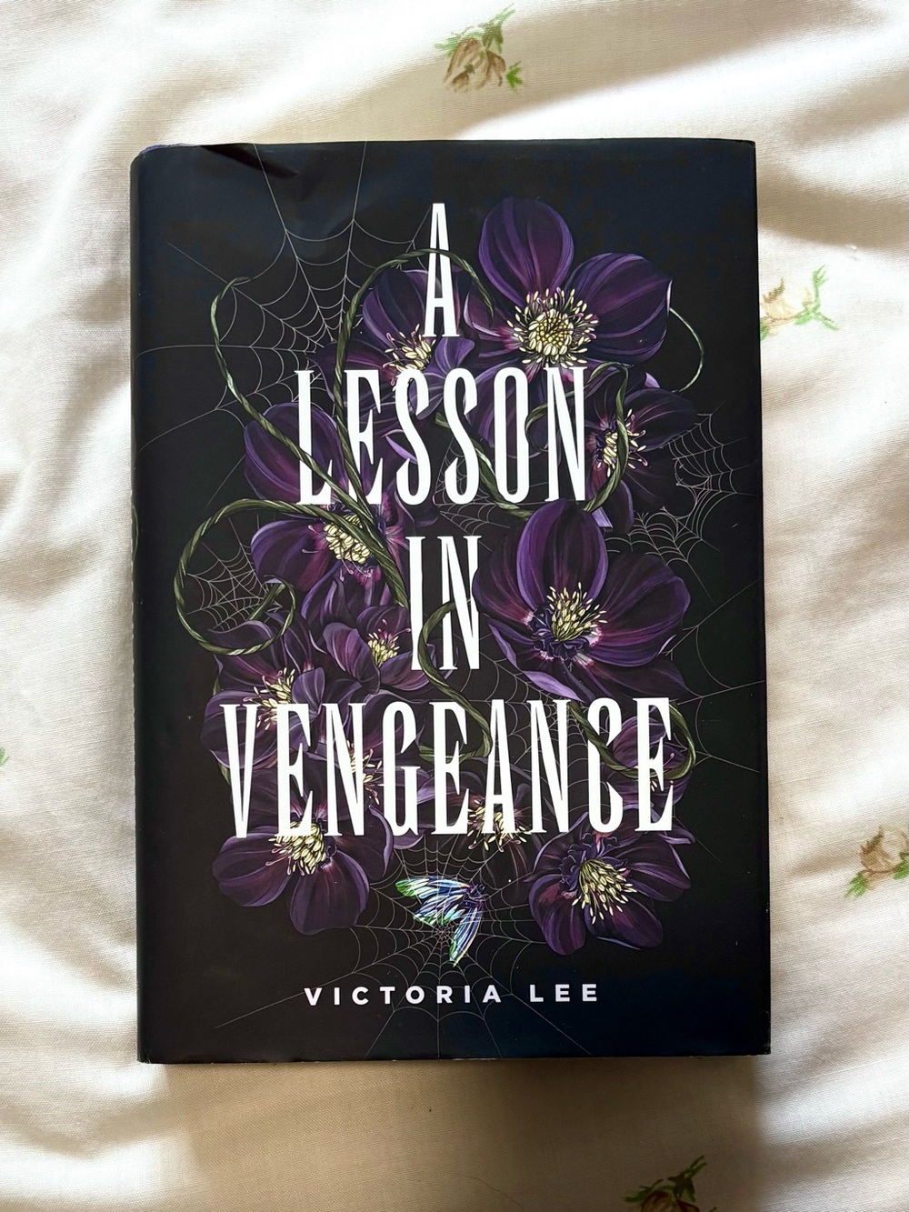 A Lesson in Vengeance by Victoria Lee (HARDCOVER w/ Dust Jacket)